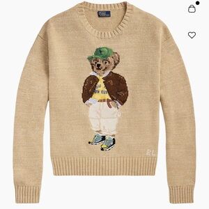 Polo Ralph Lauren bear knit sweater
